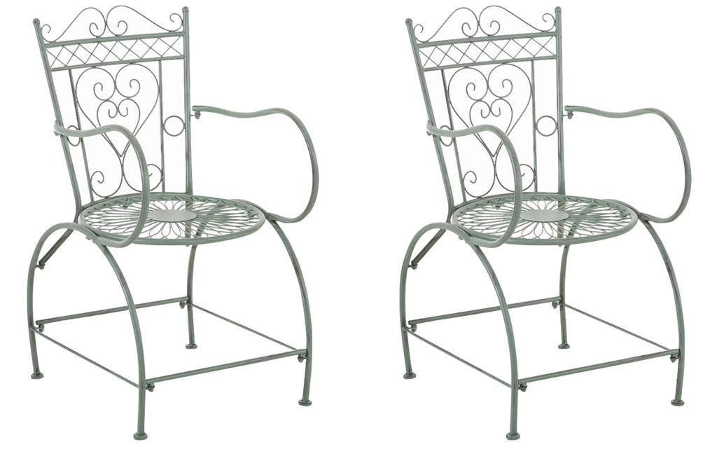 Set di 2 sedie Sheela verde antico