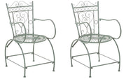Set di 2 sedie Sheela verde antico