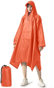 Reggisole Acquaportato Leggero - Poncho Donna - Riciclabile - Respirante - Sostenibile - Comodo Materiale
