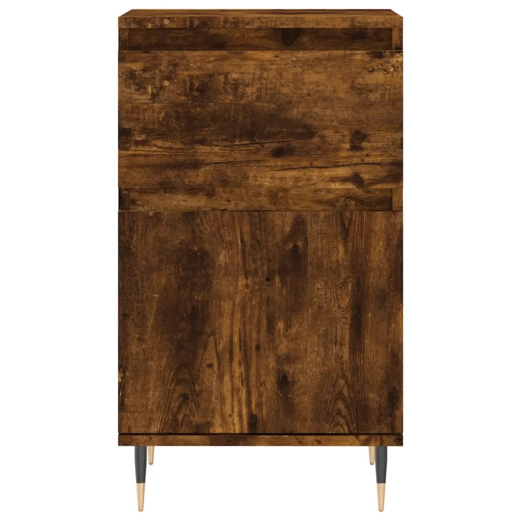 Credenza Rovere Fumo 40x35x70 cm in Legno Multistrato 831142