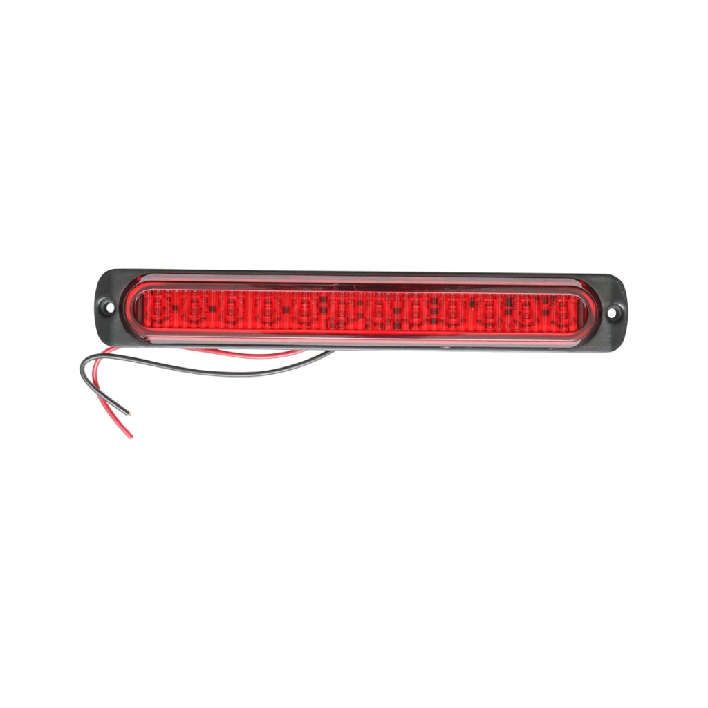 Lampada laterale  LED, 12V-24V, rossa, 116 mm, FR1279, Breckner Germany