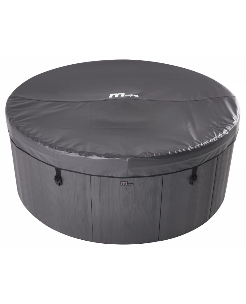 Minipiscina Idromassaggio Tonda 182cm Riscaldatore, Led Mspa Denver Plus