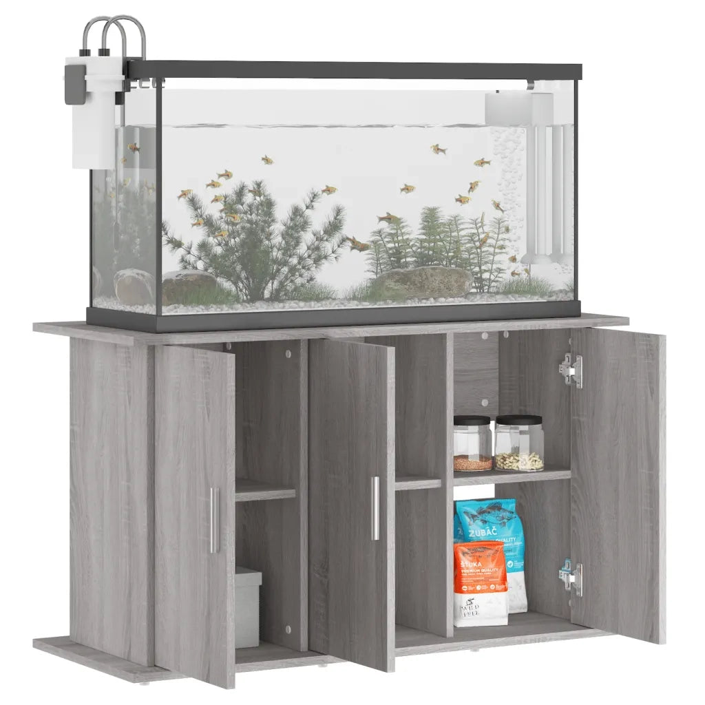 Supporto Acquario 101x41x58 cm Legno Multistrato Grigio Sonoma CFW3125569