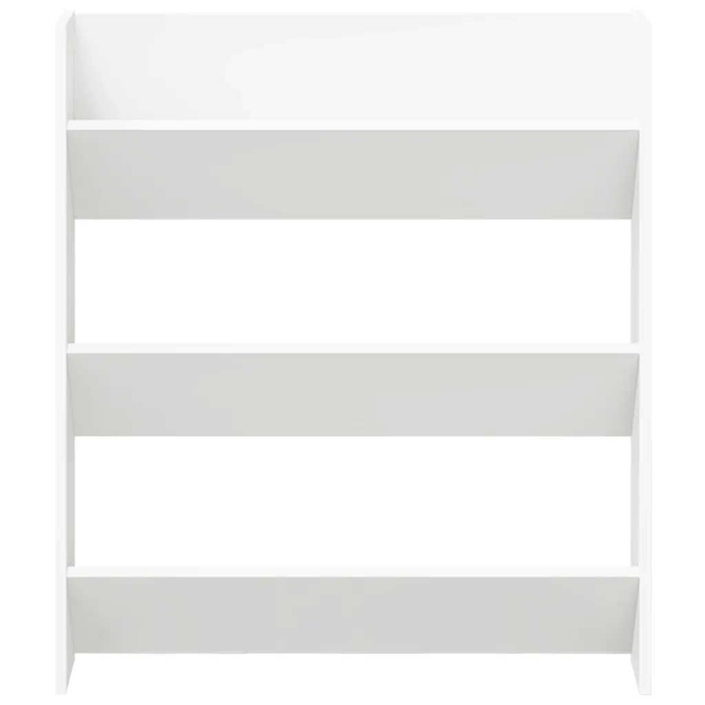 Scarpiere a Muro 2 pz Bianco 80x18x90 cm in Truciolato cod mxl 45494