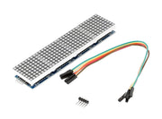 Modulo Display Matrice LED 8x32 MAX7219 4-in-1 per Arduino, Raspberry Pi ed ESP32 con Cavo Dupont 5 Pin