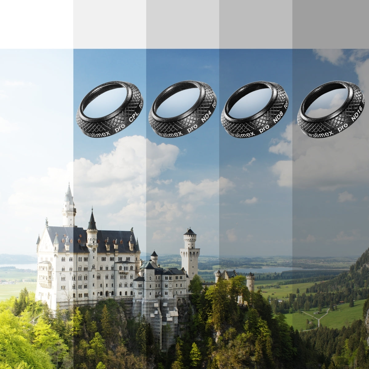 Set di filtri per droni DJI Mavic Pro