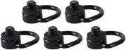 Anello di fissaggio a vite 5 pezzi - Vite 1/4"-20 - Acciaio inossidabile - Supporto oscillante - Per fotocamera DSLR - Duraturo e solido