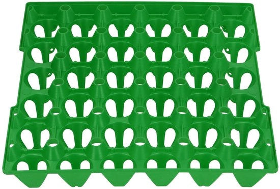 Piatti per uova 5 pezzi - Stivabile - In plastica - Contenitore per uova - Scatola per uova - Risparmio di spazio - Riciclabile