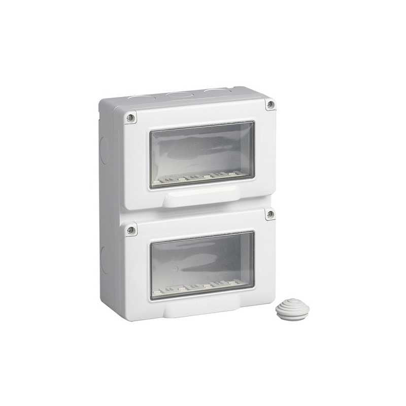 14912 Contenitore Ip55 8M 4X2 Verticale Plana