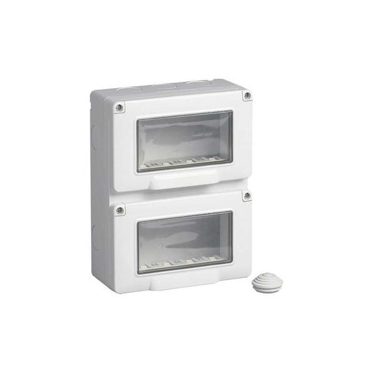 14912 Contenitore Ip55 8M 4X2 Verticale Plana