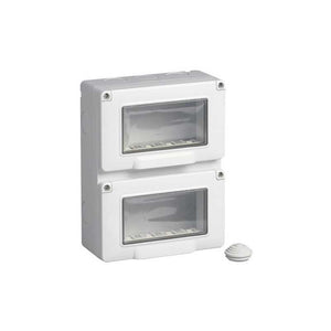 14912 Contenitore Ip55 8M 4X2 Verticale Plana