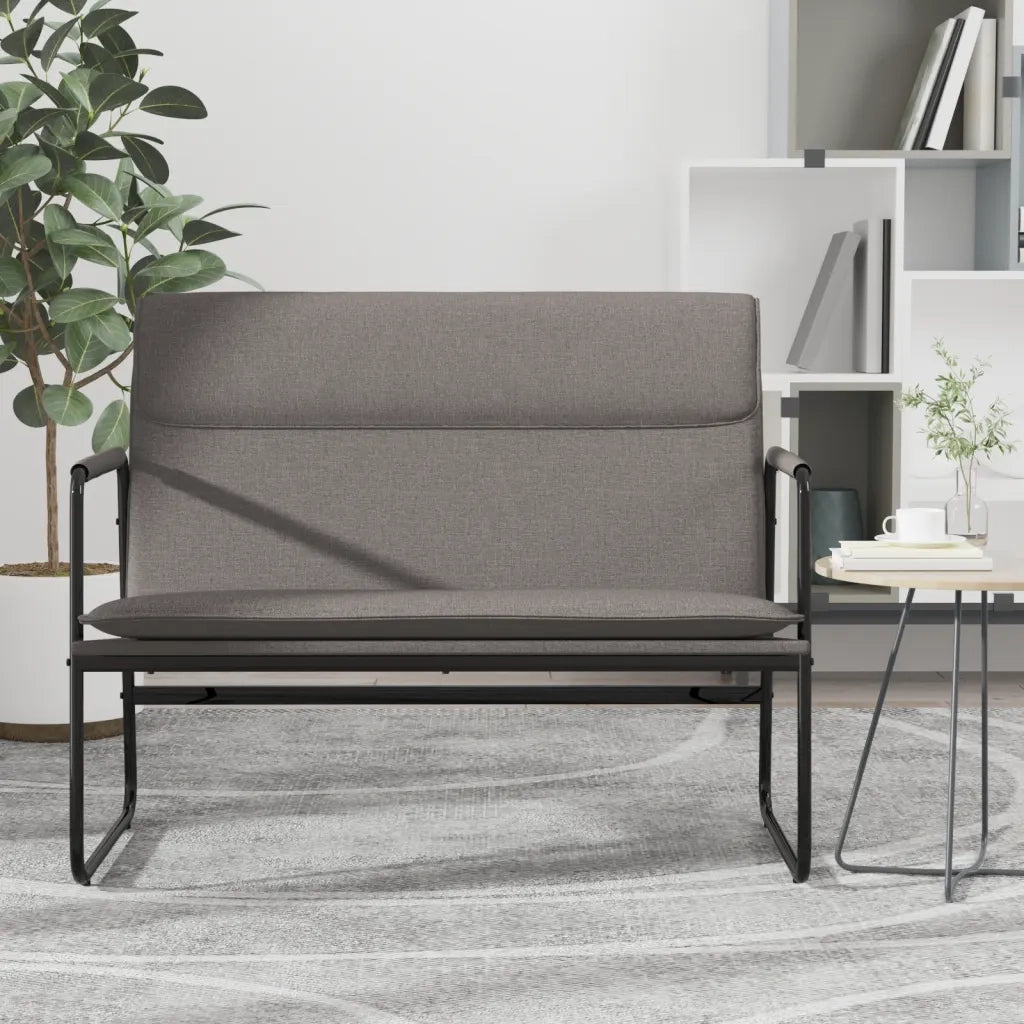 Panca Tortora 100x64x80 cm in Tessuto 351356