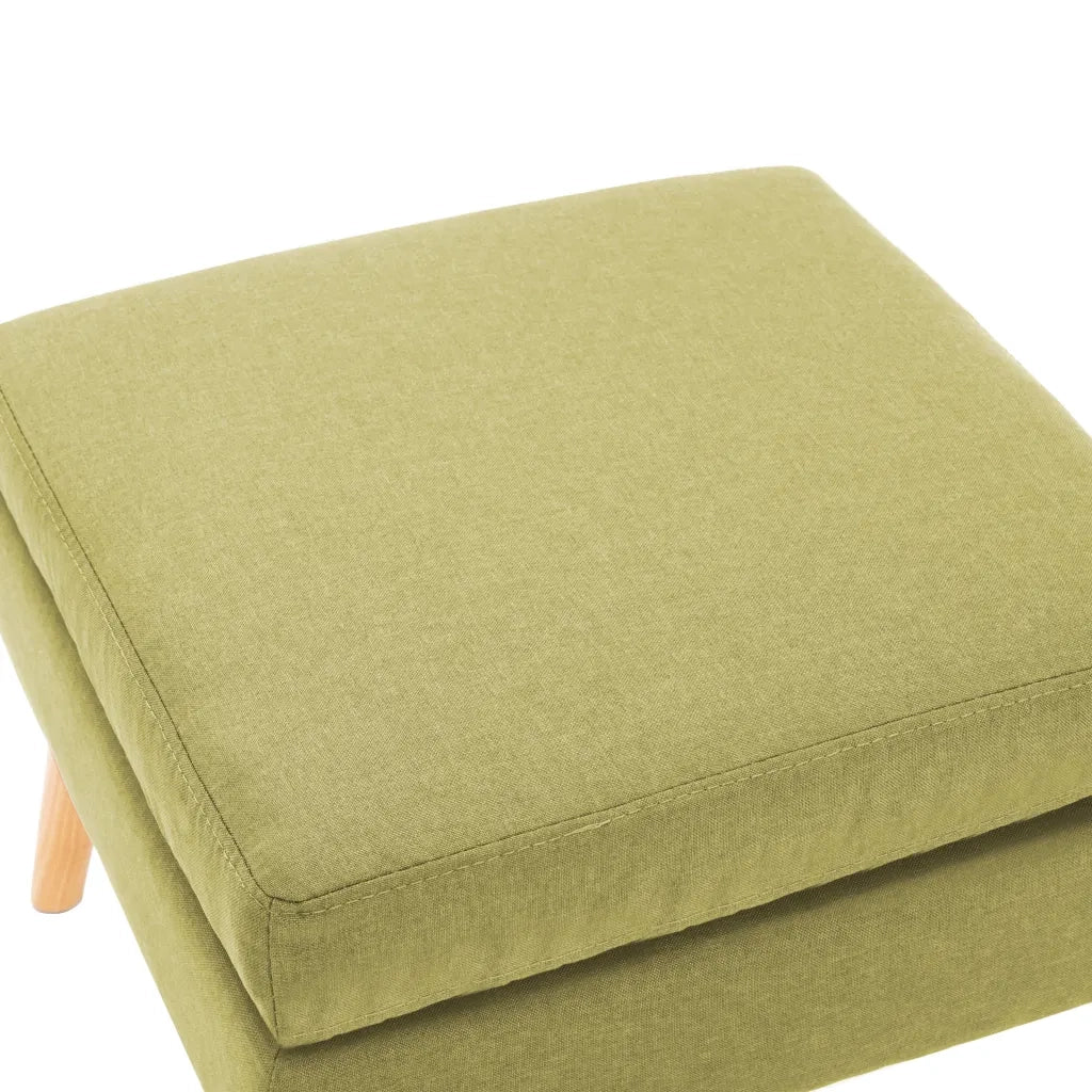 Poggiapiedi Verde in Tessuto 288738