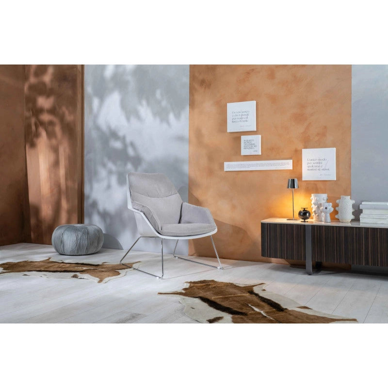Poltrona in polipropilene Grace L P H 74 x 85 x 86 Stones