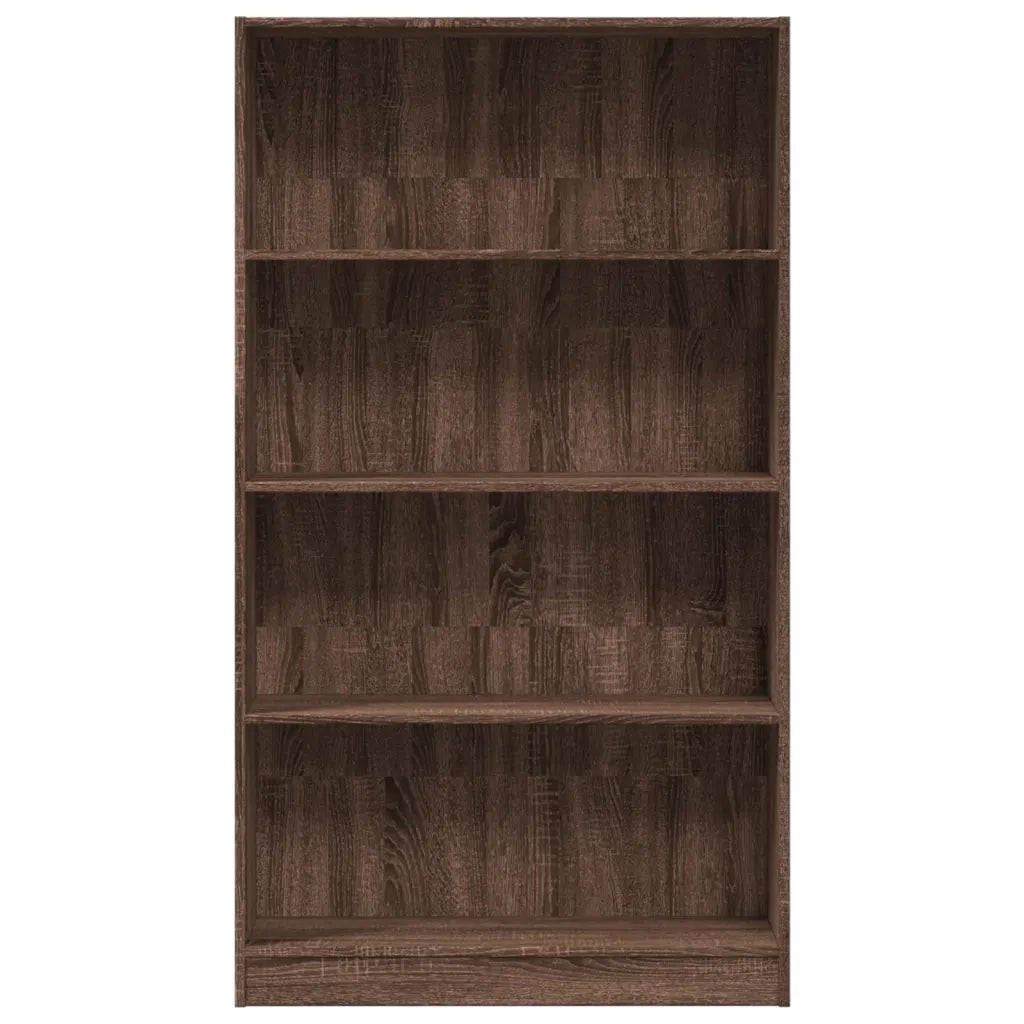 Libreria Rovere Marrone 80x24x143 cm in Legno Multistrato 857850