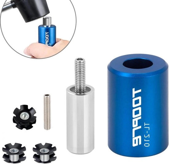 Fork Stabilizzatore Manubrio Installazione - Set di Morsa a Stella - Boccole di Fissaggio - Set di Morsa a Stella con Boccole - 222 254 286 mm - Accessori