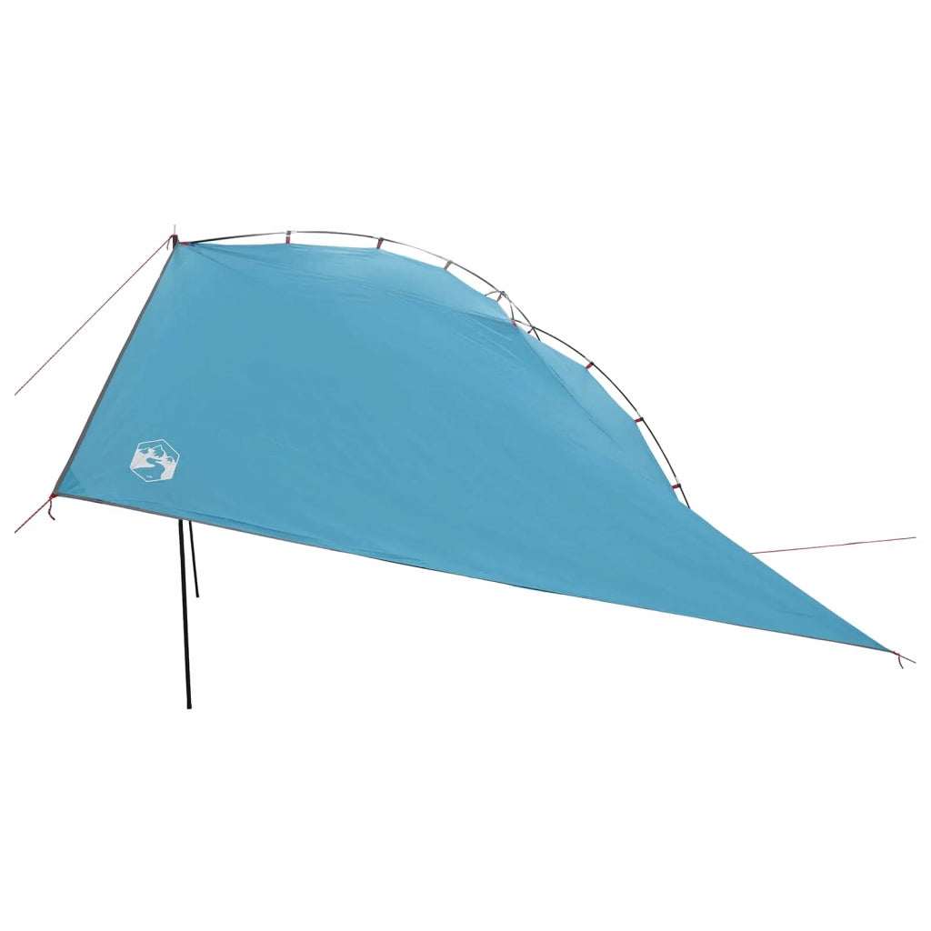 Tenda da auto con tetto Blu 350 x 250 cm Poliestere e Acciaio 42028552
