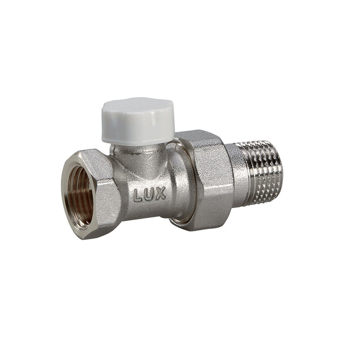 Detentore diritta per radiatori attacco ferro d1-2 pollice