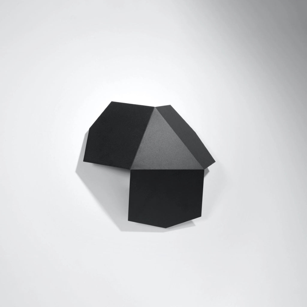 Applique TRIANO nera metallo 2 luci G9 Pure Lume PU.0425