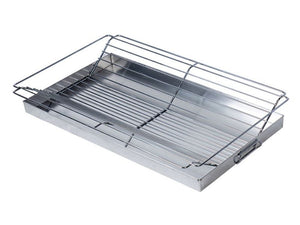 Kit porchetta con griglia e teglia raccogligrassi Rossofuoco - Serie 100