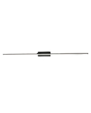 Nala Lampada da Parete LED Integrato 20W 2460lm IP44 3000K Warm White Struttura in Metallo e Metacrilato Colore Nero Design Moderno 109.5cm
