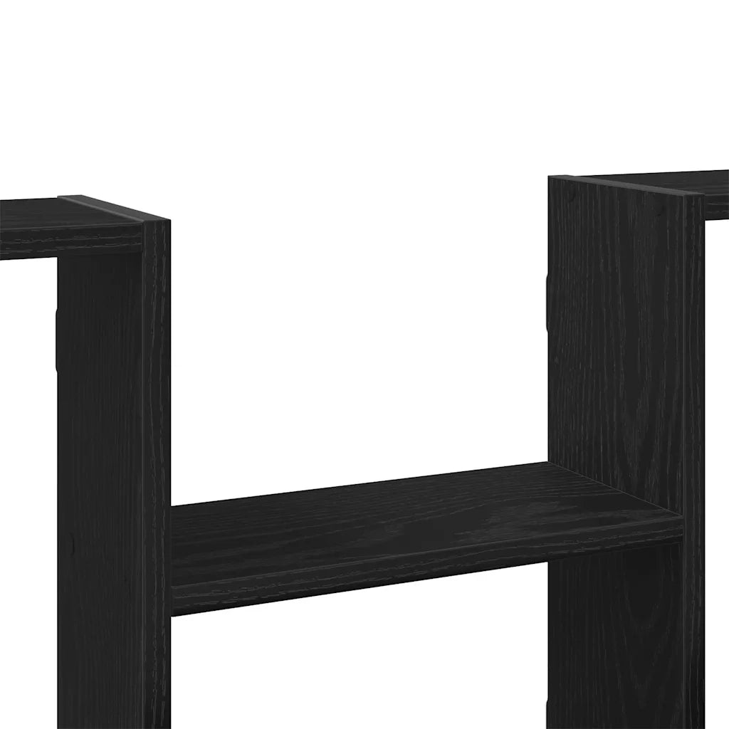 vidaXL Mensola a Muro Rovere Nero 99x15x60 cm in Truciolato