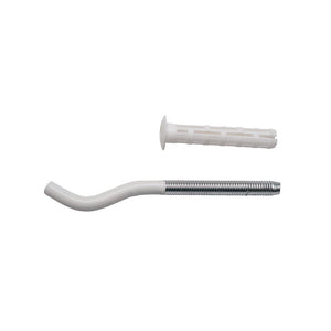 Mensola con tasselli per radiatori in ghisa dm 12 x 205 mm