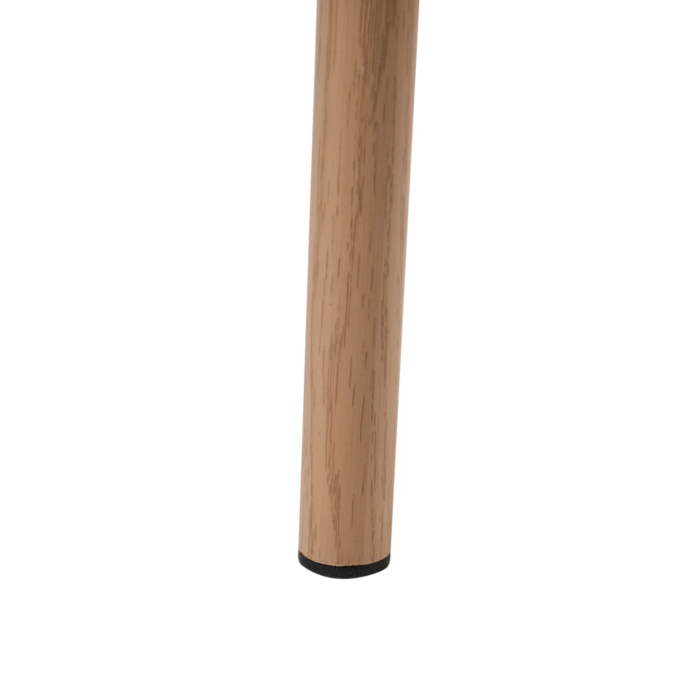 Set di 2 sedie da pranzo Rivestimento in tessuto beige chiaro Gambe in metallo curve Base Sala da pranzo
