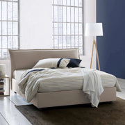 Letto Matrimoniale Aishia, Letto Matrimoniale Materasso Incluso Made in Italy, Grigio Tortora\