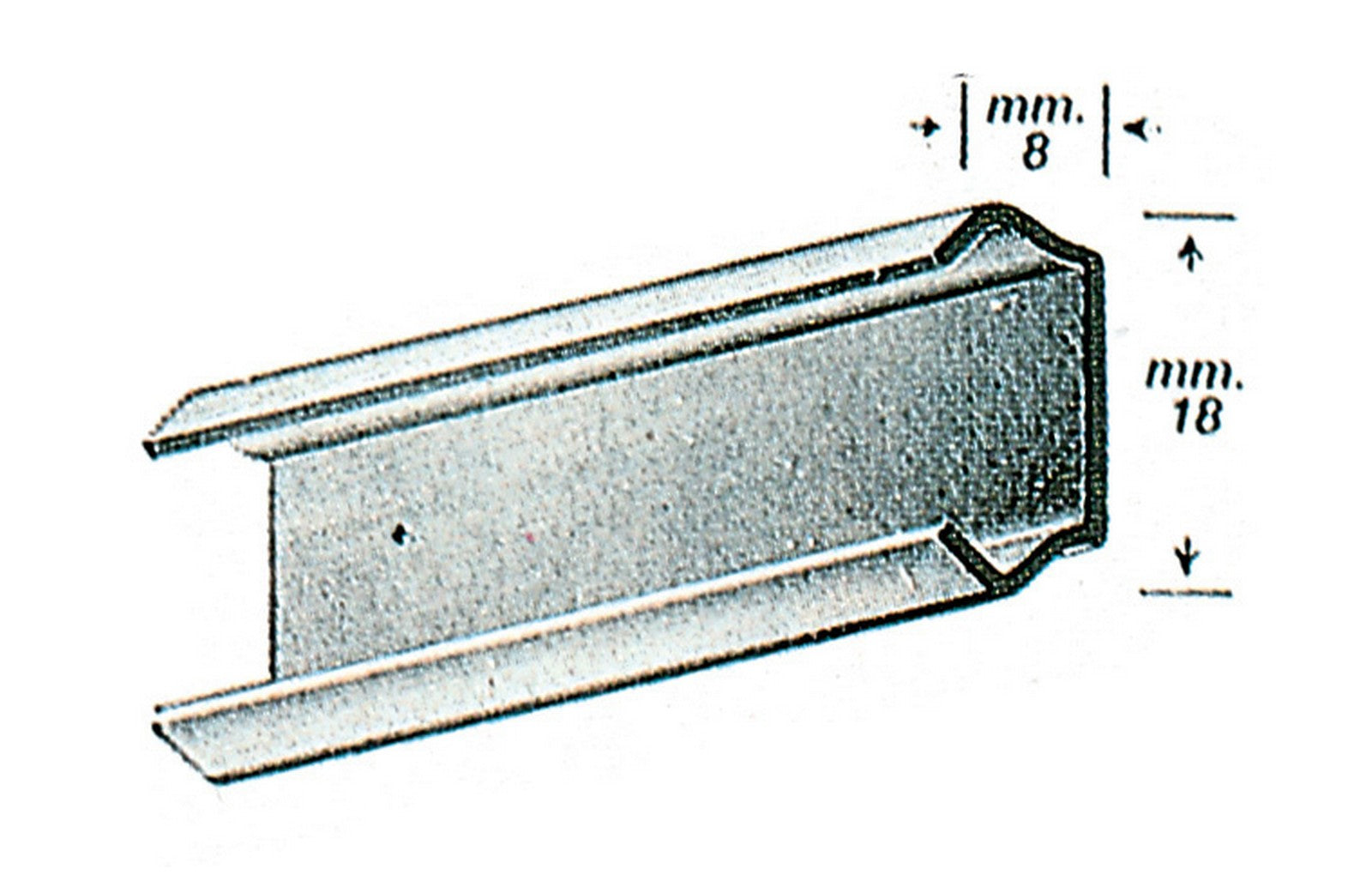 omge binario acciaio zincato art. 119.030 ml.3 cod:ferx.14958