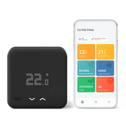 TADO¬∞ termostato kit di base V3+. Termostato Intelligente cablato. Compatibile con Alexa e Google Assistant. Nero