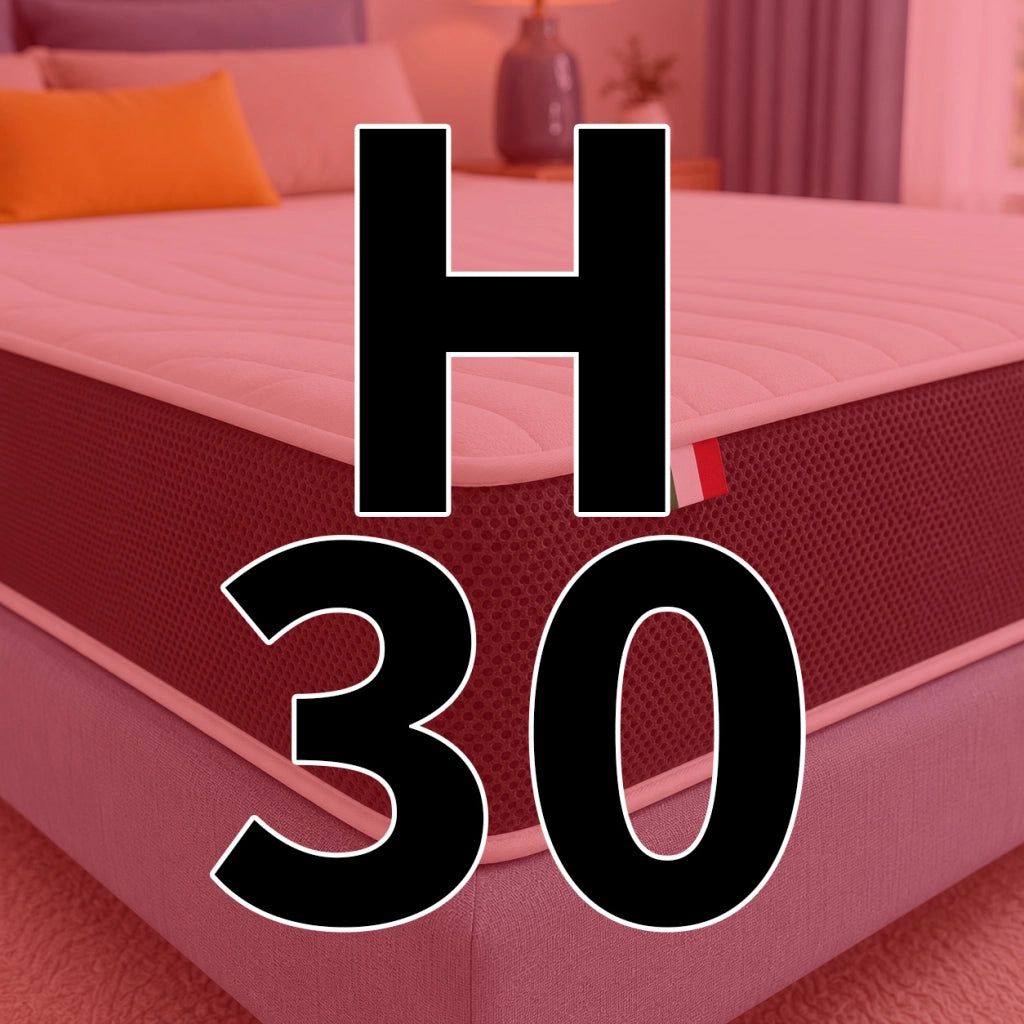 COMFY LINE Materasso King Size 180X200 Cm Memory Alto 30 ESSENTIAL