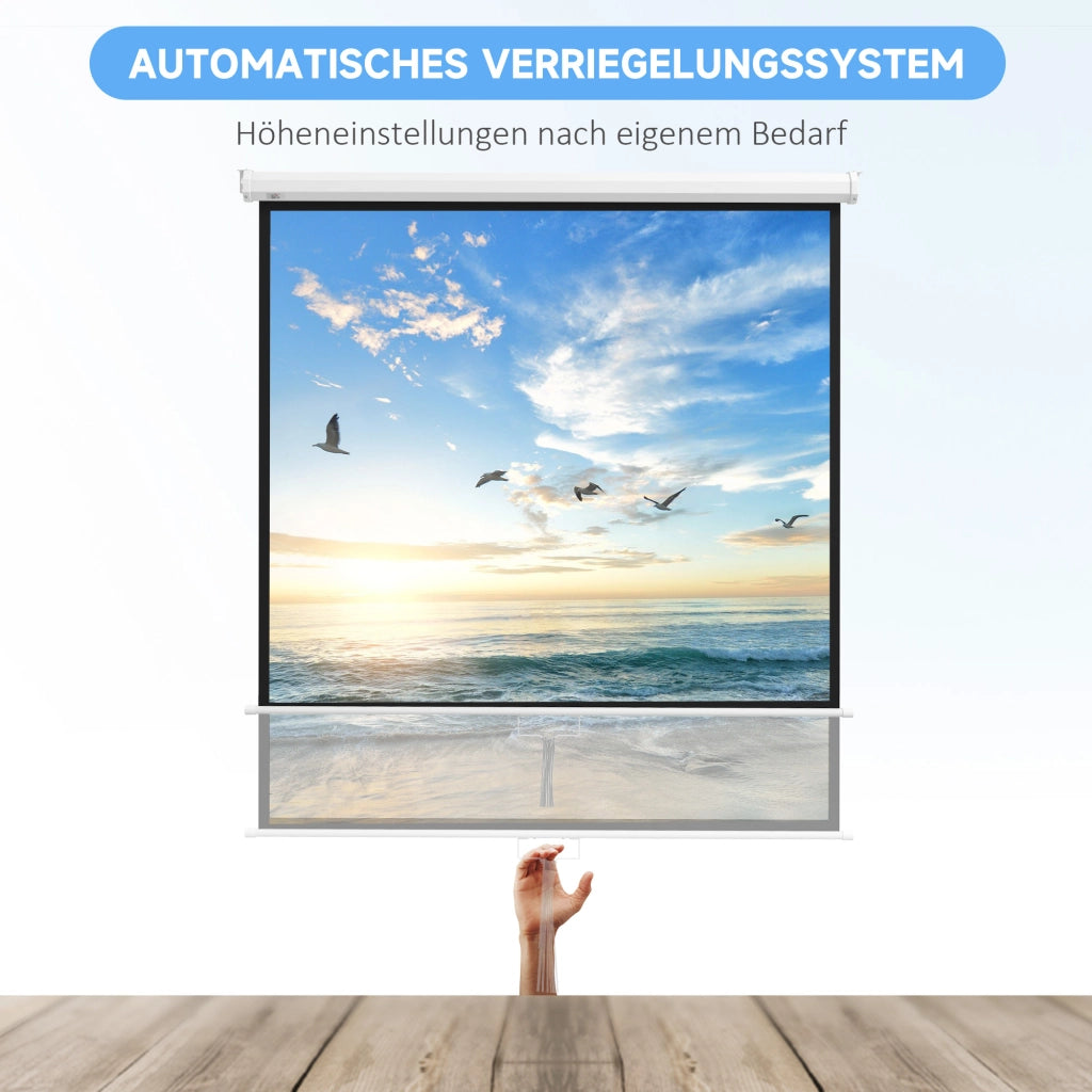 Schermo Proiezione 152x152cm ¨C Xylo ¨C 85'' Formato 1:1 HD 4K