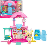 PLAYTIME CRY BABIES Cucina Di Chloe, Bambola con Mini Playset della Cucina Di Chloe, Con 14+ Accessori, Piange Lacrime V