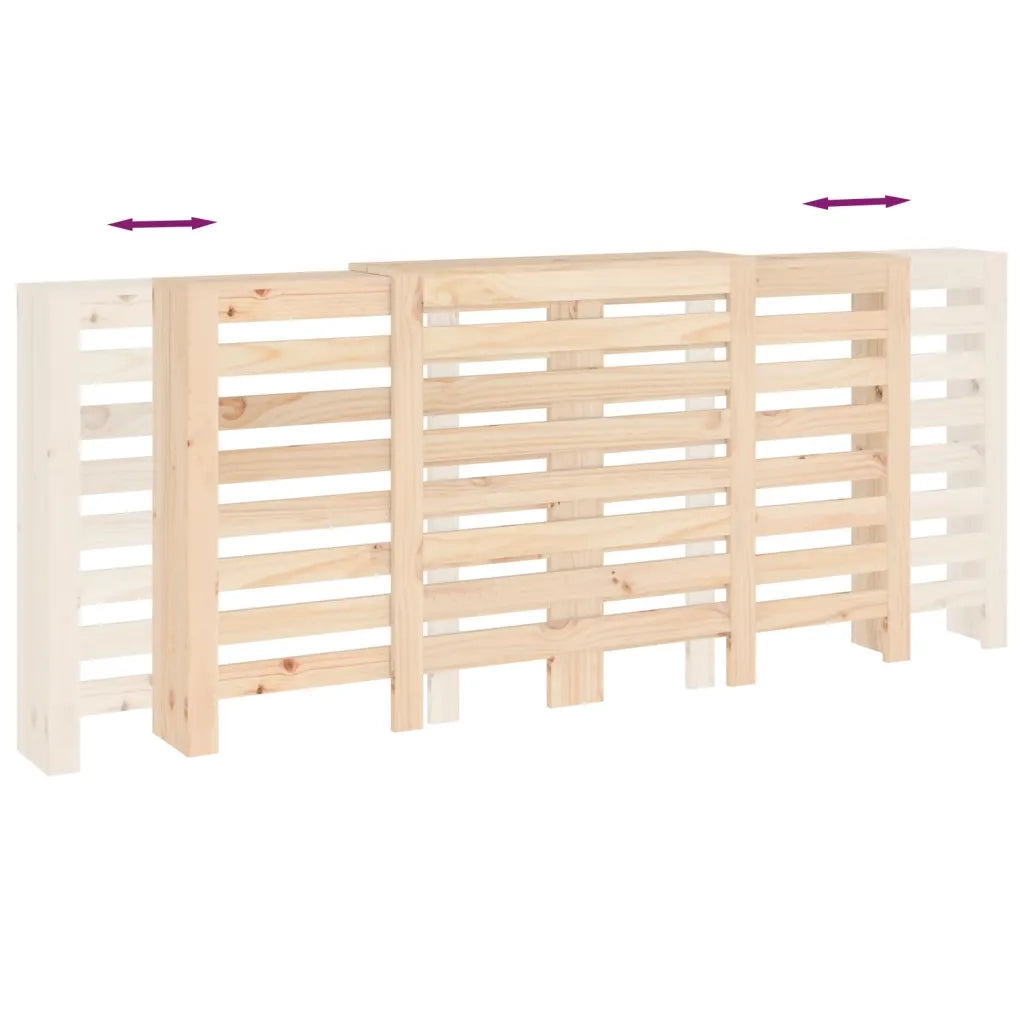 Copertura Termosifone 210x21x85 cm in Legno Massello di Pino cod mxl 64292