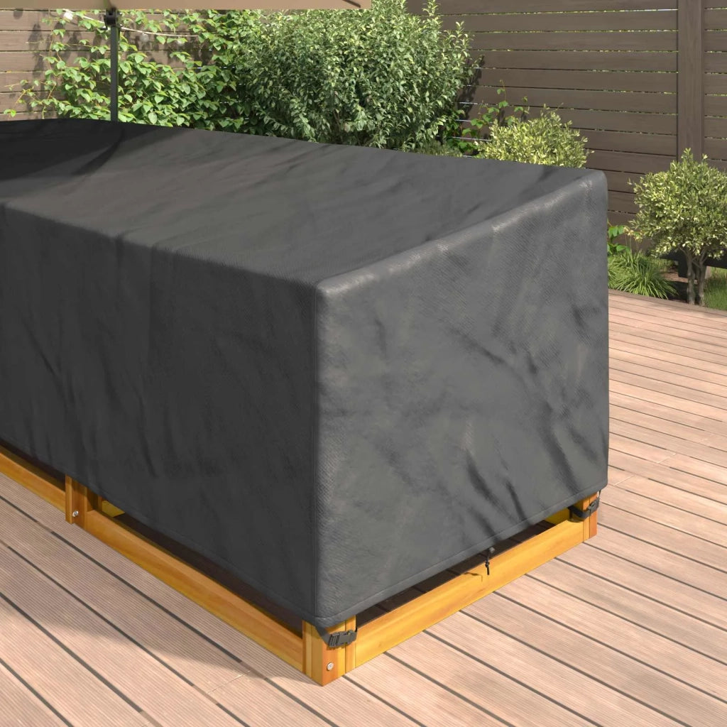 Copertura per mobili Nero 355 x 275 x 80 cm Tessuto Oxford 420D 4105700