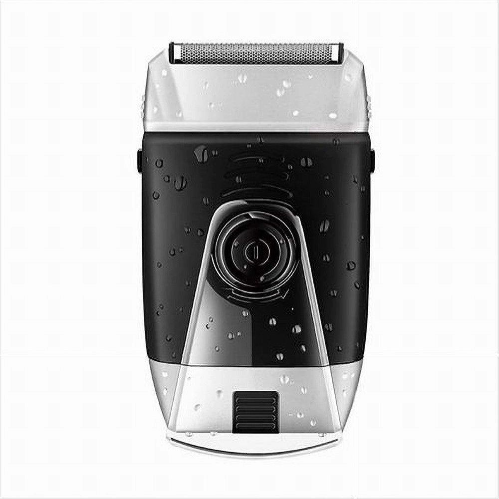Trade Shop - Rasoio Elettrico Usb 5 W Professionale Uomo Ricaricabile Ipx5 Impermeabile V-307 -