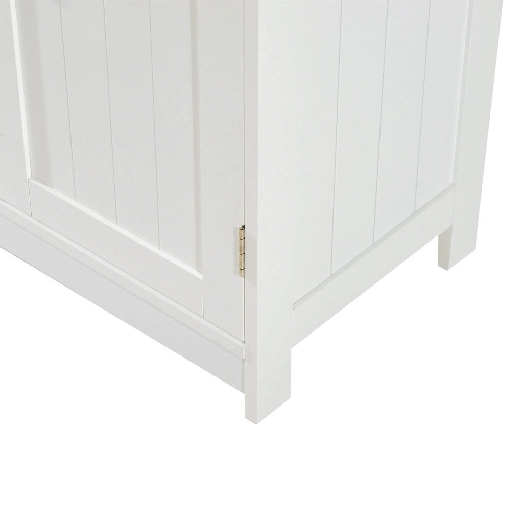 Mobile Sottolavello da Bagno 60x30x60 cm 2 Ante  Bianco