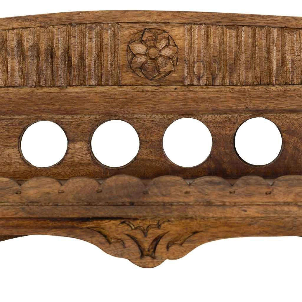 Credenza in legno marrone 75x35x150
