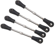 Accessori per RC Auto - Stuurstang Metallica - 4 pezzi - Adatto per 1/10 RC Auto - Resistente e Duraturo - Facile da Installare