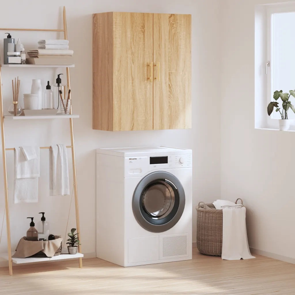 Armadietto a Muro | Mobile a Parete Rovere Sonoma 69,5x34x90 cm