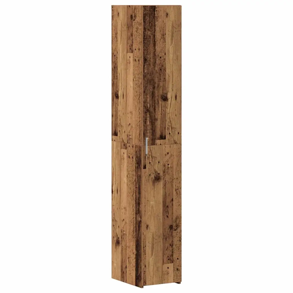 Armadio 3 pcs Legno vecchio 30 x 42,5 x 225 cm