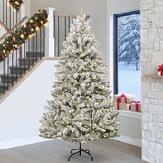 Albero di Natale artificiale 270 cm 300 LED Bianco caldo 3395779