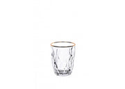Set 6 bicchieri in vetro "Kreaty Gold"