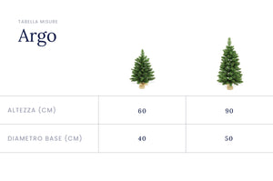 Albero di Natale Argo 90 cm