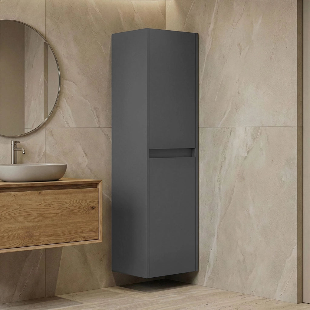Mobile da bagno "Arno 40" - 40 x 27 x 138 cm - Antracite