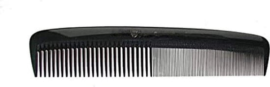 Kam grande con diverse distribuzione dei denti per la facile pettinatura e taglio dei capelli, dimensioni: 22,5 cm