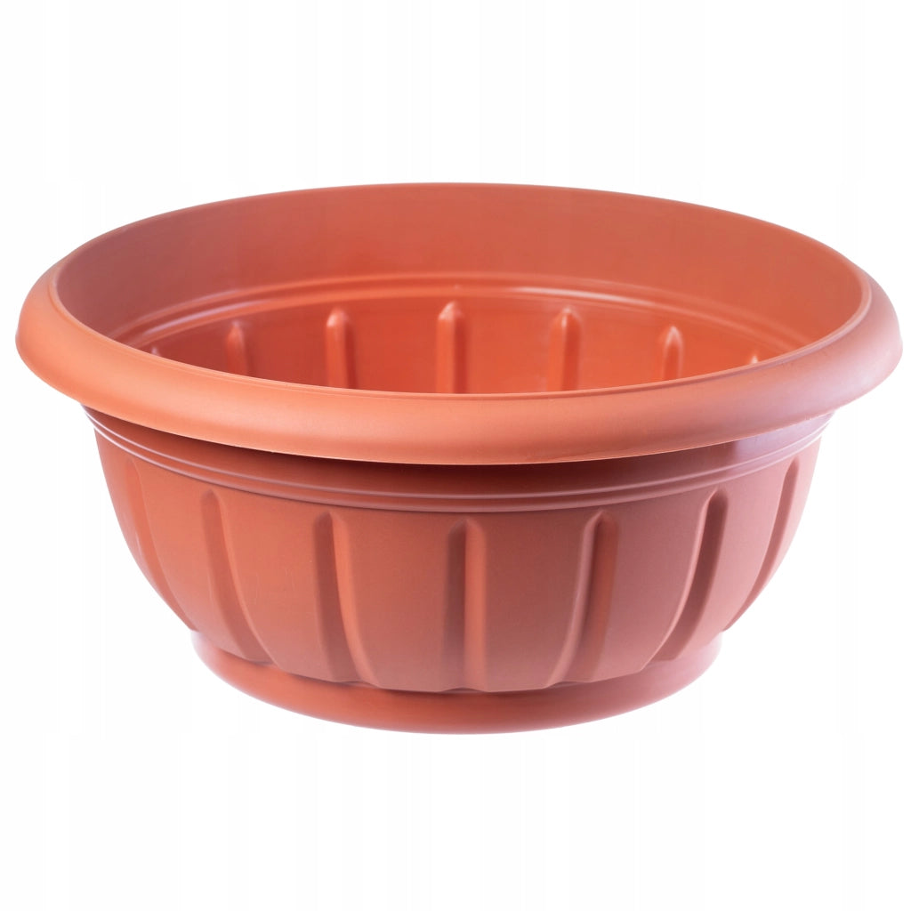 KADAX Coprivaso per fiori, ciotola, cimitero, tomba, fiori, plastica, cimitero, 23 cm, 2 pezzi