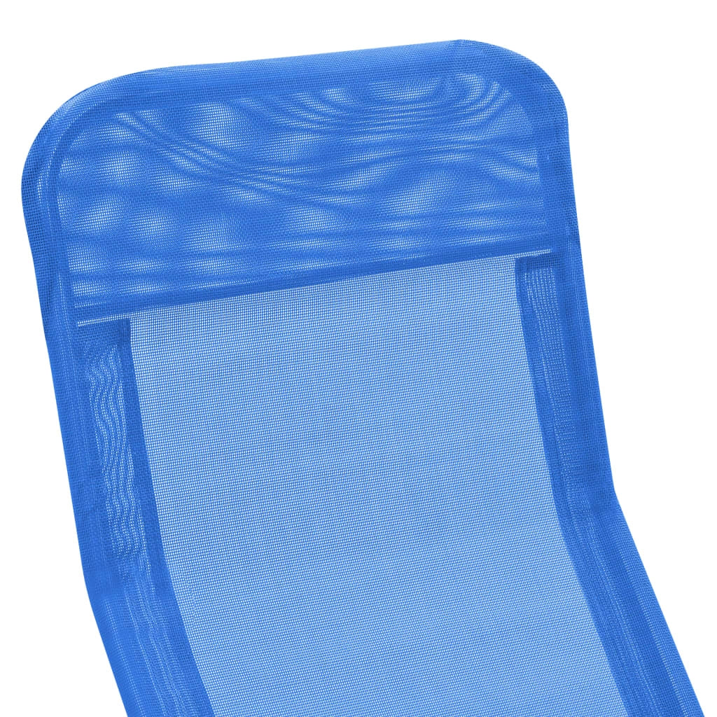 Set di due poltrone lounge pieghevoli blu 02_0011950