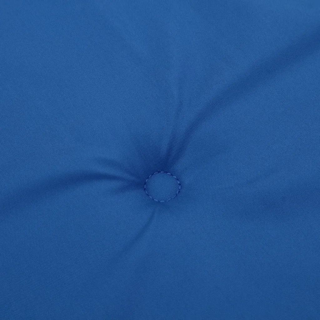 Cuscini Sedia con Schienale Alto 6 pz Blu Reale Tessuto Oxford